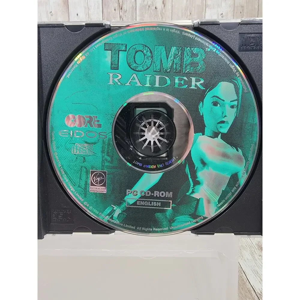Tomb Raider 1996 PC Game English Version CIB Tested